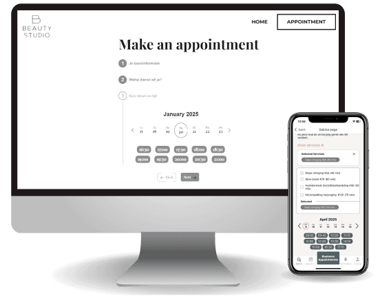 BookyBooky appointment booking app